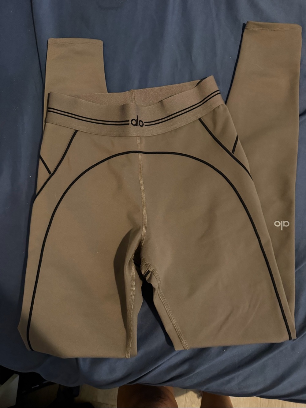 ALO Yoga Sculpt High-Waist Leggings in Olive